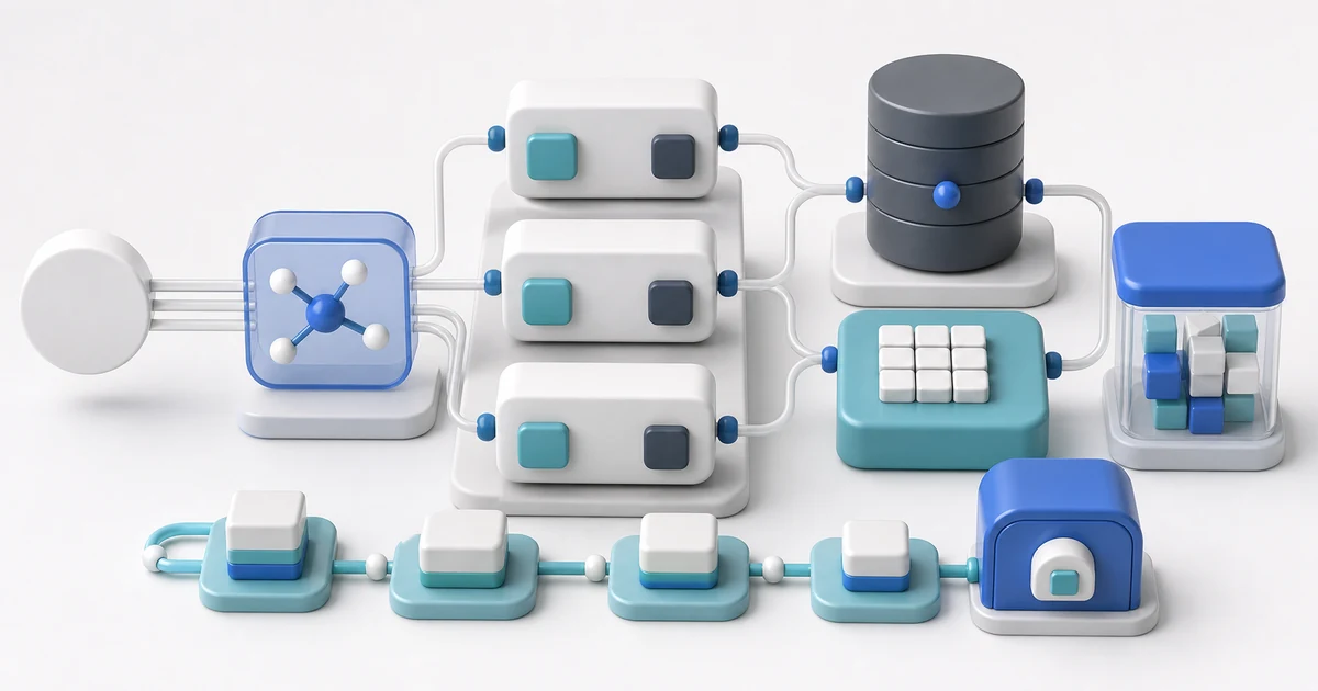 Scalable Moodle infrastructure topology with load balancer, web nodes, database, cache, object storage, and backup lane.